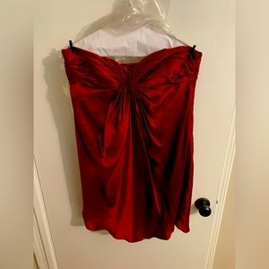 Laundry Red Size 12 Formal Dress